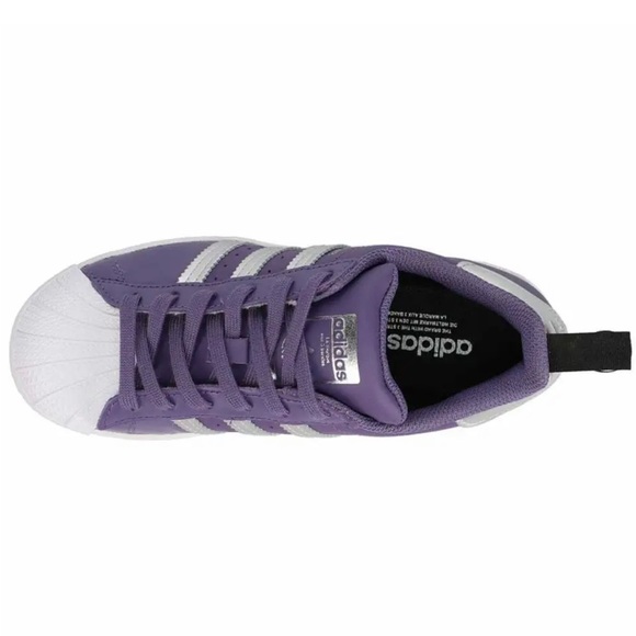 NWOT Adidas Nizza Superstar 3 band originals (female sign) - Picture 3 of 16